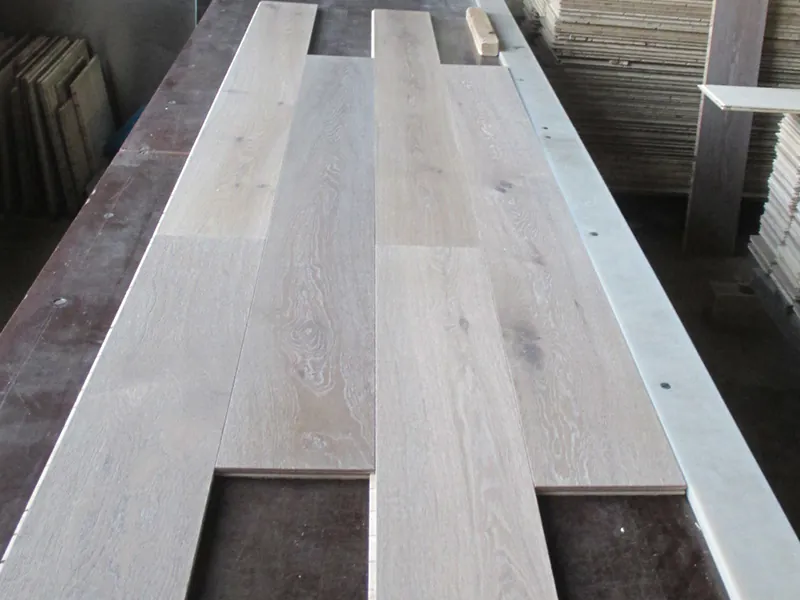 Select Grade White Oak Flooring - Lime Wash color - Image 3