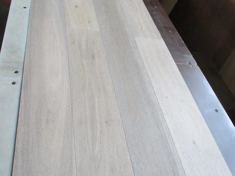 Select Grade White Oak Flooring - Lime Wash color - Image 4