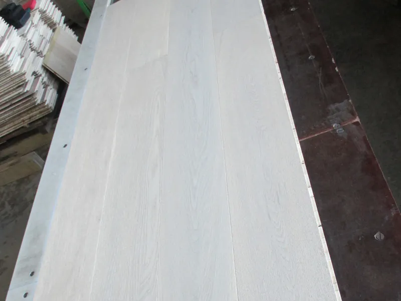 Select Grade White Oak Flooring - White Oil