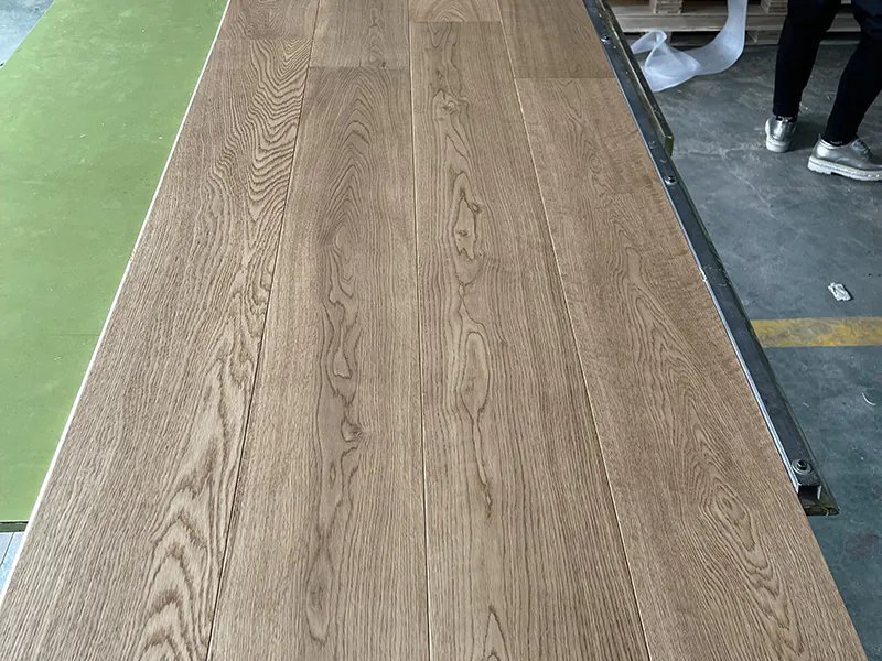 Select Grade White Oak Flooring - smoked Finish - Image 4