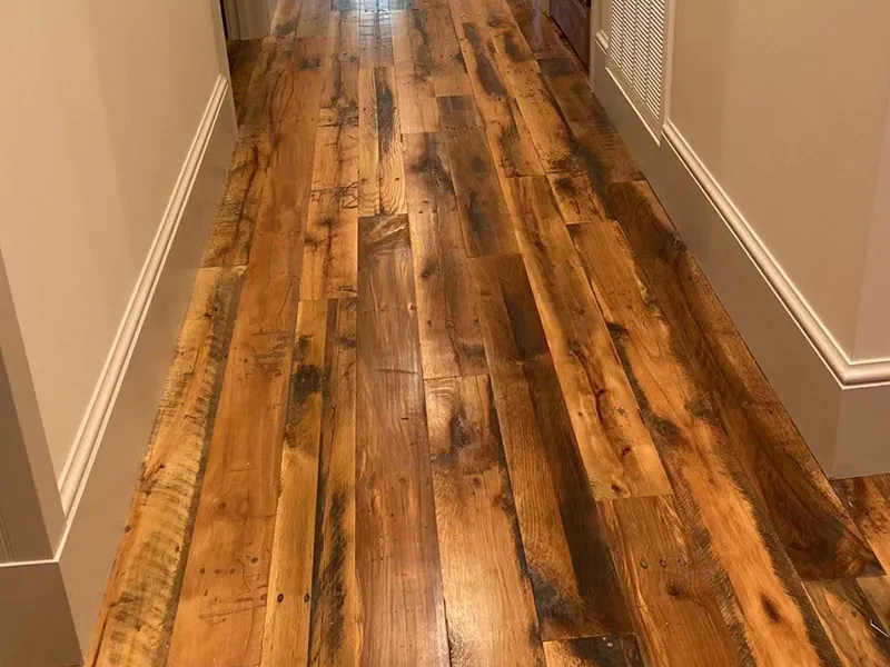 Reclaimed Industrial Hardwood Flooring | Engineered Vintage Wood - Image 3