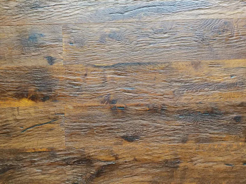 Antique Axe Split Smoked Oak Flooring | Handcrafted Engineered European Oak - Image 3