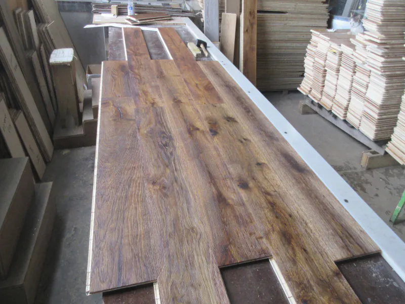 Vintage Reactive Stain Oak Flooring | Rustic European Oak for Heritage Interiors - Image 4