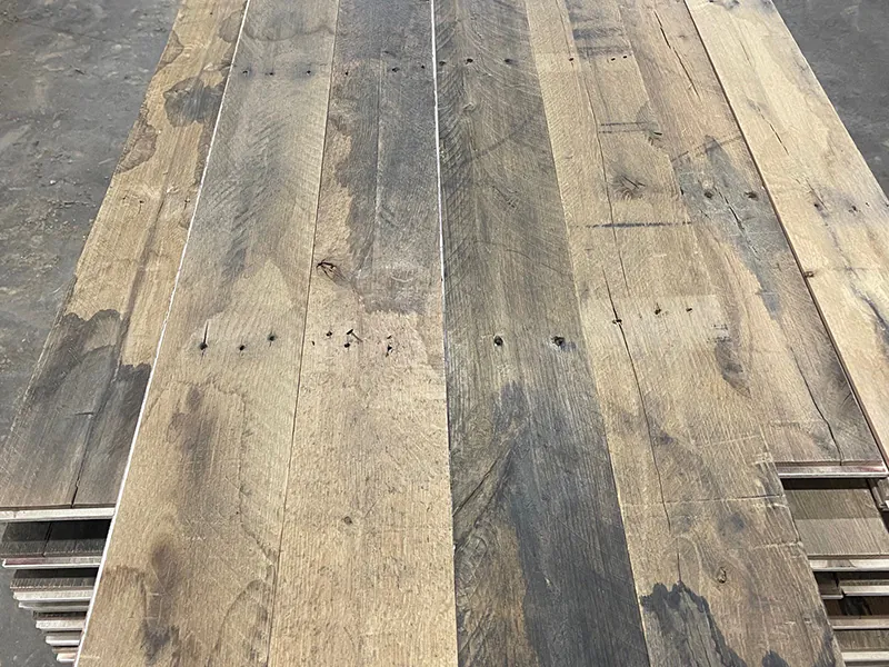 Reclaimed Industrial Hardwood Flooring | Engineered Vintage Wood - Image 5
