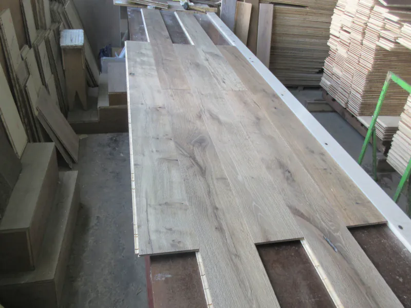 Grey Vintage Reactive Stain Oak Flooring | Antique Style Engineered Oak - Image 4