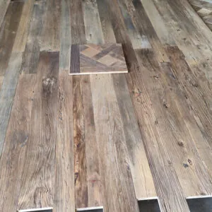 Reclaimed Elm Engineered Flooring Light Color | Sustainable Light-Toned Hardwood