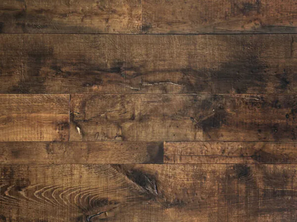 Smoked Antique Oak Flooring with Natural Oil | Reactive Stain Handcrafted Finish