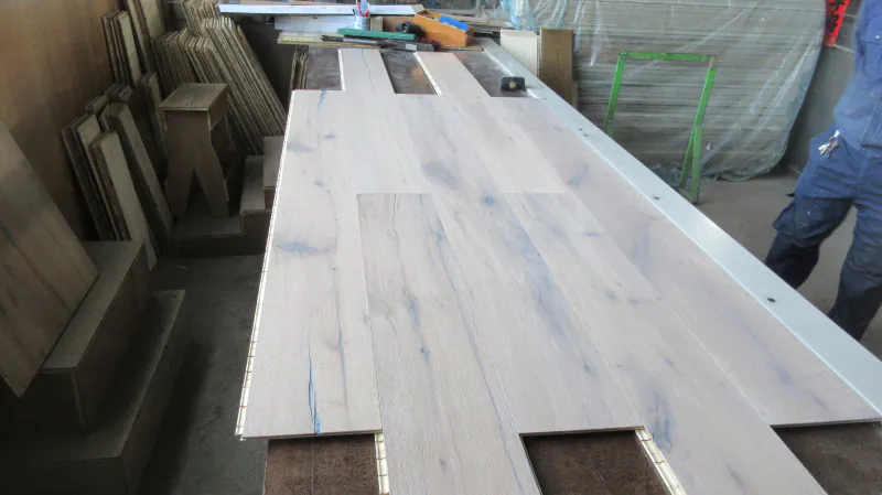 White Lacquer Rustic Oak Flooring | EF Grade European Oak for Timeless Interiors - Image 2