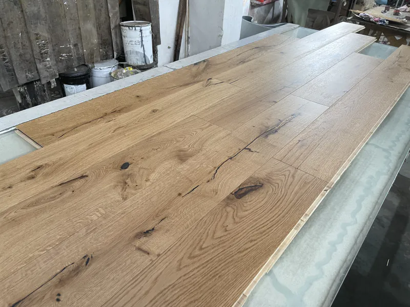 Rustic Natural Oak Flooring | Antique Style EF Grade Wood Flooring - Image 2
