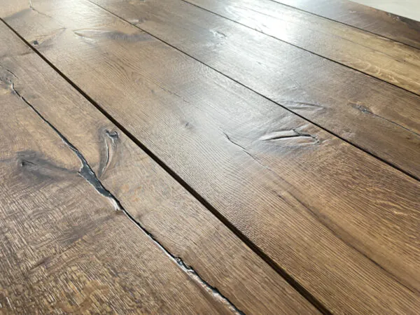 Smoked Shrunk Face Oak Flooring with Oil Finish | Engineered European Oak - Image 2