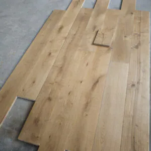 Smoked Shrunk Face Oak Flooring with Oil Finish | Engineered European Oak