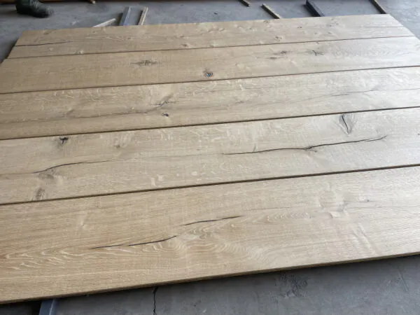 Unfinished Shrunk Face European Oak Flooring | Natural Grade Engineered Wood - Image 3