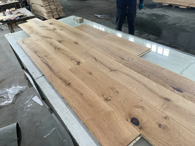 Rustic Natural Oak Flooring | Antique Style EF Grade Wood Flooring
