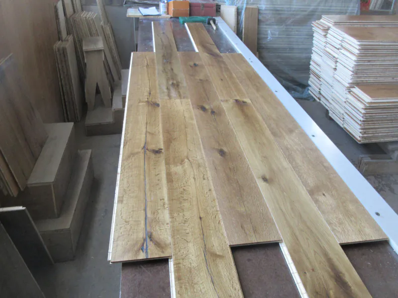 Smoked Rustic Oak Flooring | Handcrafted EF Grade European Oak - Image 5