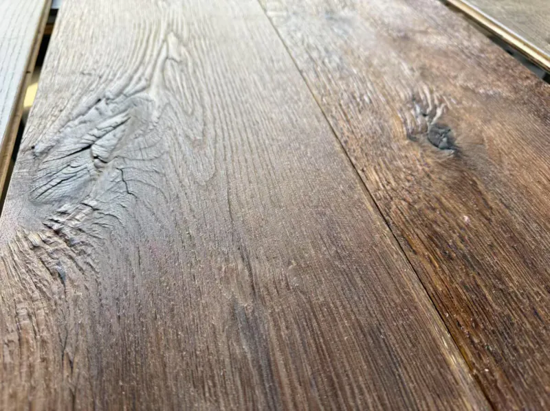 Wax Oil Antique Oak Flooring | Reactive Stain Rustic European Engineered Wood - Image 4