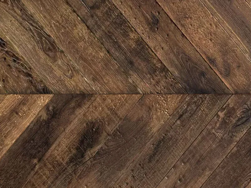 Smoked Antique Oak Flooring with Natural Oil | Reactive Stain Handcrafted Finish - Image 2