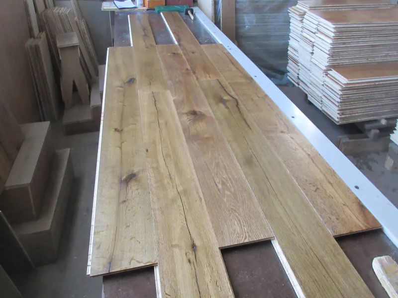 Smoked Rustic Oak Flooring | Handcrafted EF Grade European Oak