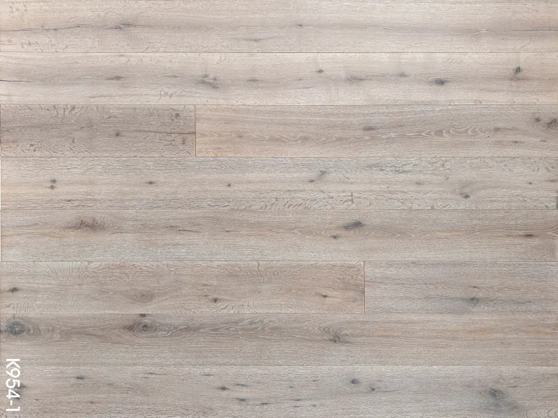 Smoked White Coating Oak Engineered Flooring | Natural 3-Layer - Image 2